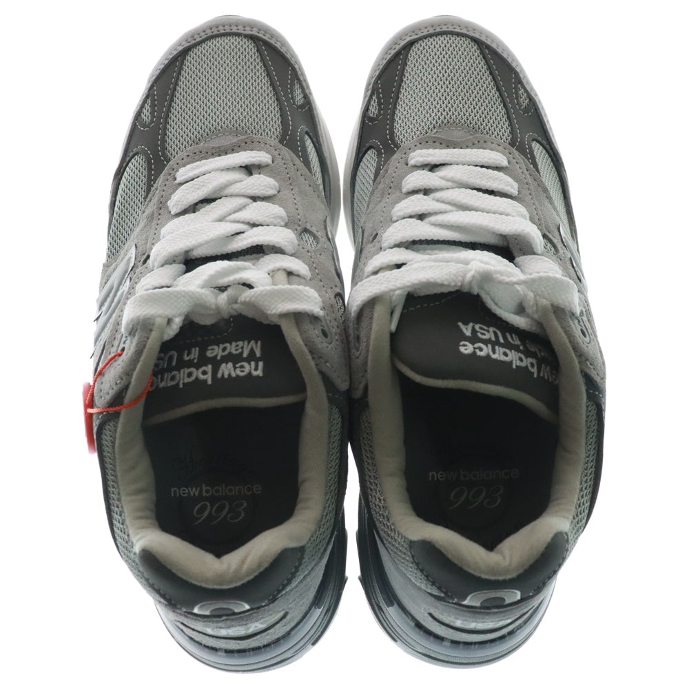 New Balance(ニューバランス) MR993GL スウェード ローカットスニーカー グレー US9/27cm