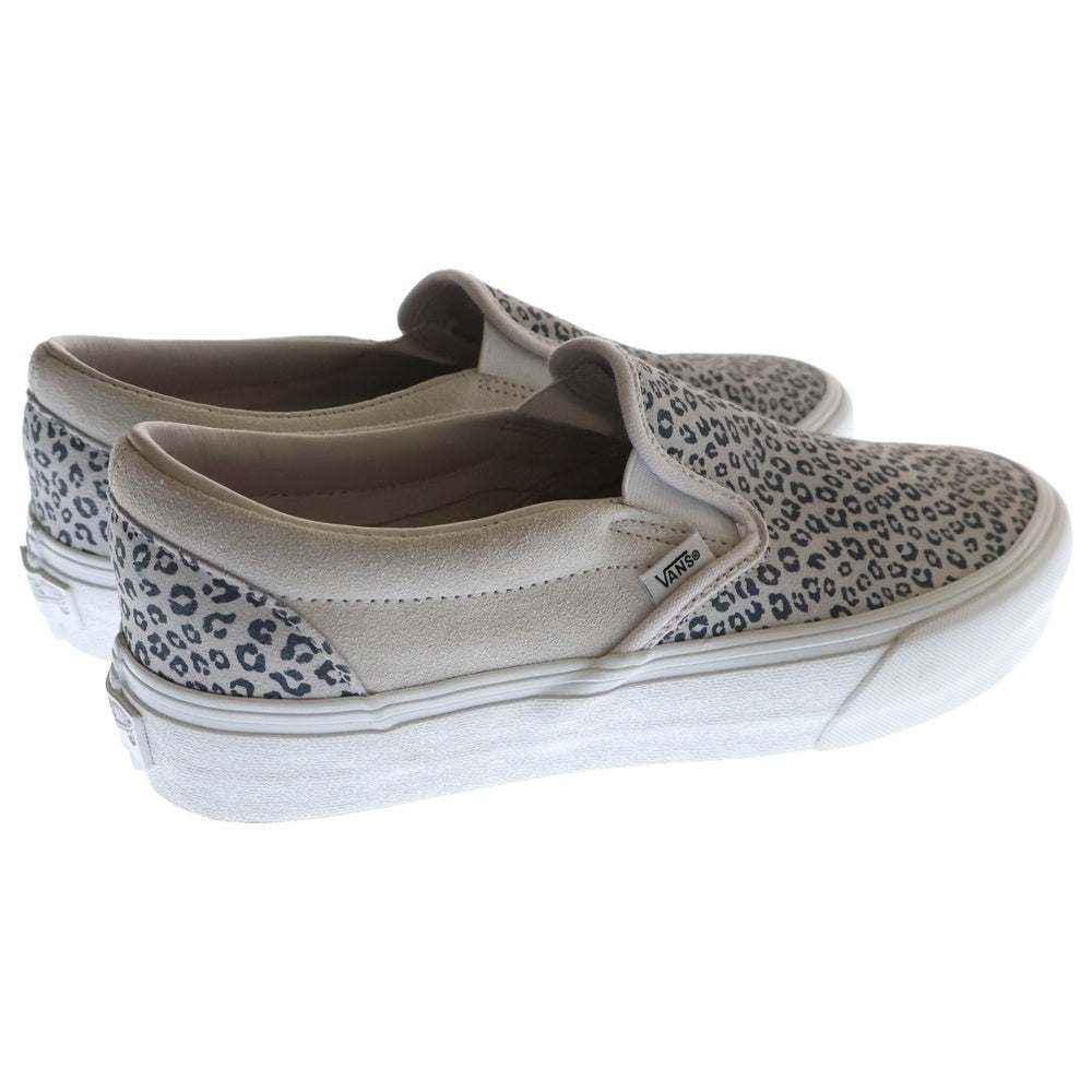 VANS(ヴァンズ) CLASSIC SLIP-ON VR3 LX MICRO ANIMAL LEOPARD PRINT クラシックスリッポン マイクロアニマルレオパードプリント ローカットスニーカー VN0005VN5DV