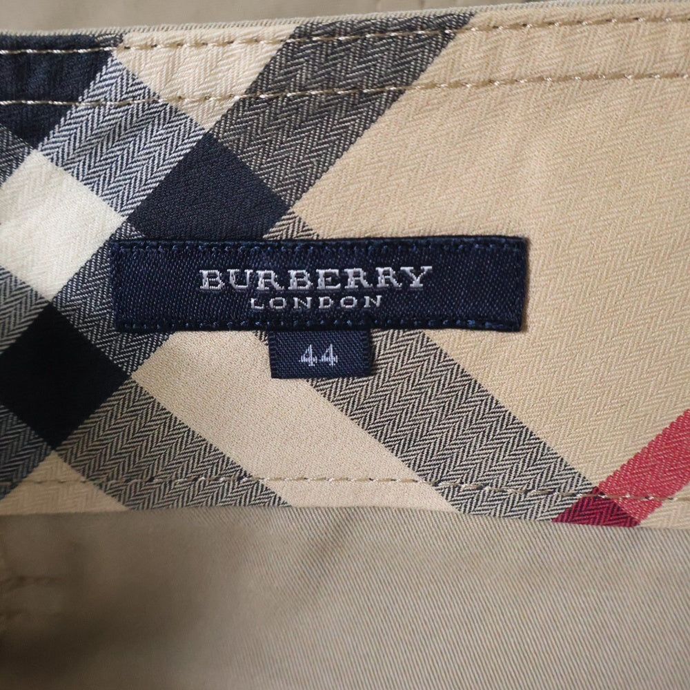 BURBERRY LONDON(バーバリーロンドン) トレンチコートデザイン ベルト付き コットン スカート ベージュ B2S07-300-51