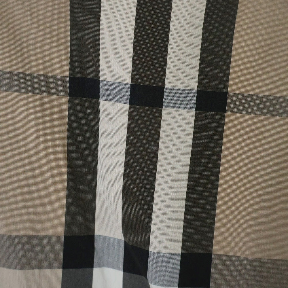BURBERRY LONDON(バーバリーロンドン) ノヴァチェック柄 フロントベルト コットン プリーツスカート ベージュ レディース FXA18-017-42