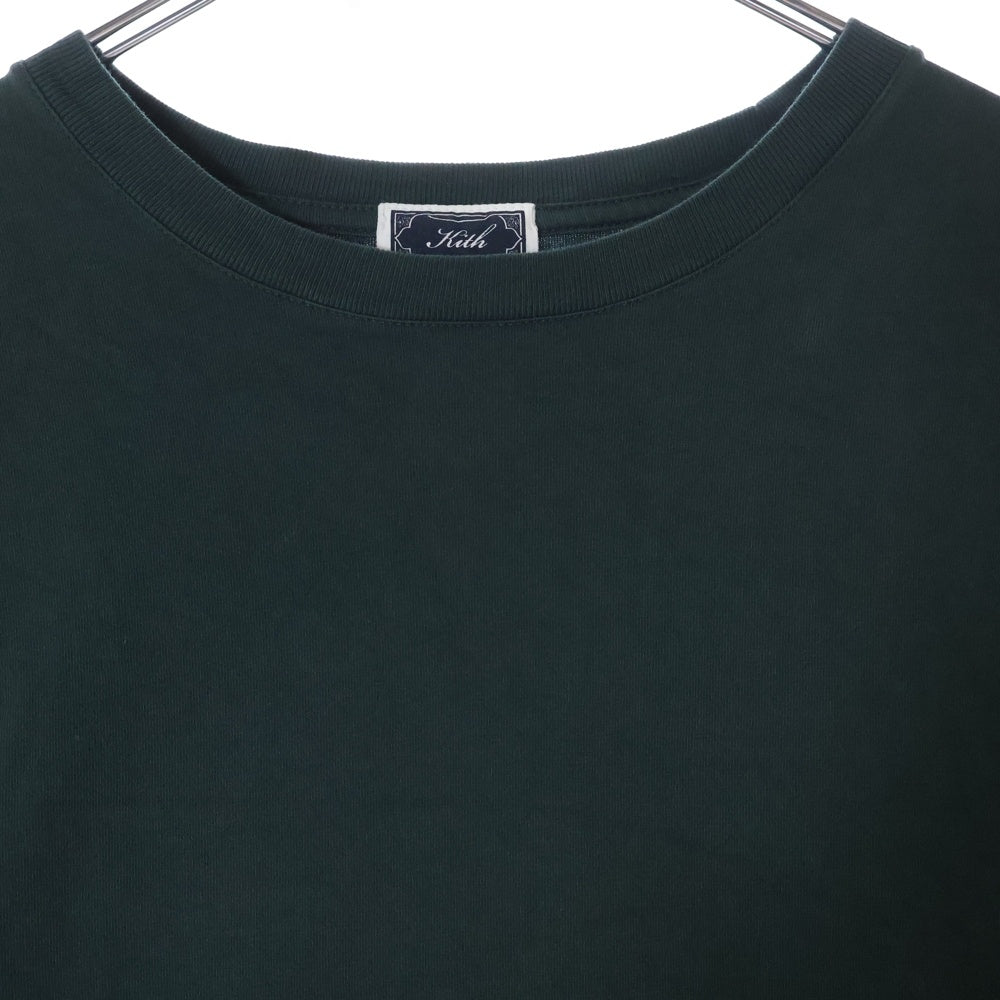 KITH(キス) 25SS VINTAGE LEONARD TEE ヴィンテージ レナードTシャツ 半袖クルーネックカットソー グリーン KHM033045