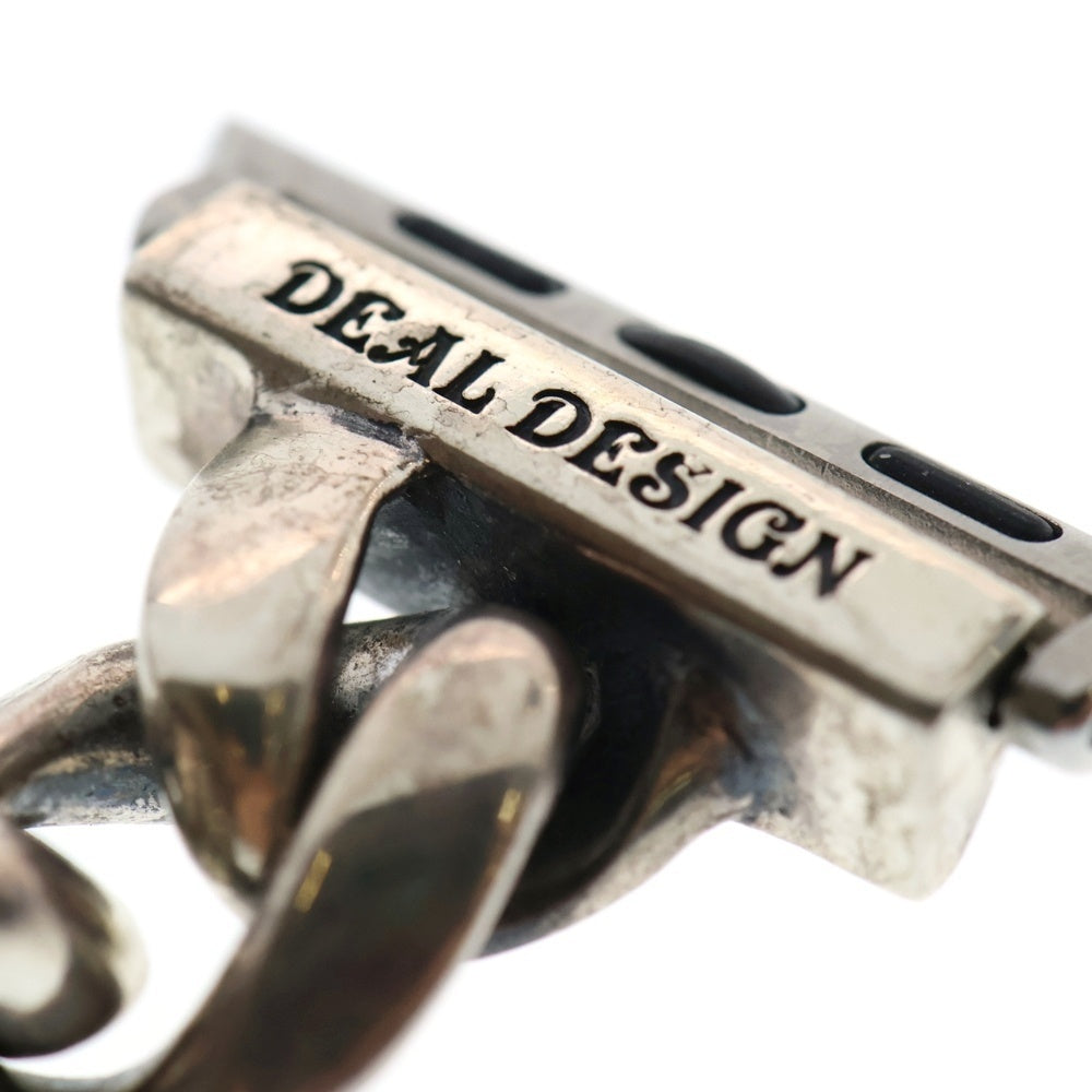 DEAL DESIGN(ディールデザイン) Apple Watchバンド クラシックチェーンタイプ シルバー