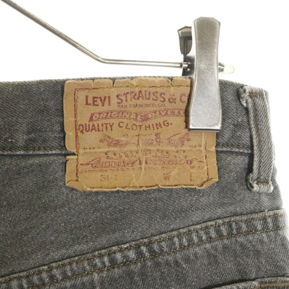 Levi's(リーバイス) 90S VINTAGE 501-5958 ヴィンテージ 先染め ボタン裏544 USA製 ボタンフライ デニムパンツ グレー