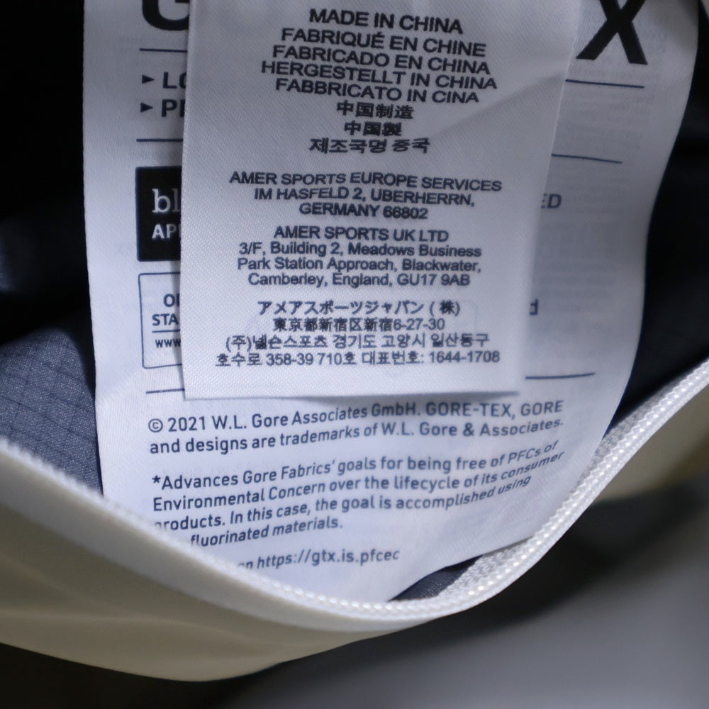 ARC'TERYX(アークテリクス) ×BEAMS Beta Jacket Nagomi ビームス ベータジャケット ナゴミ マウンテンパーカー ホワイト/ベージュ X000009269
