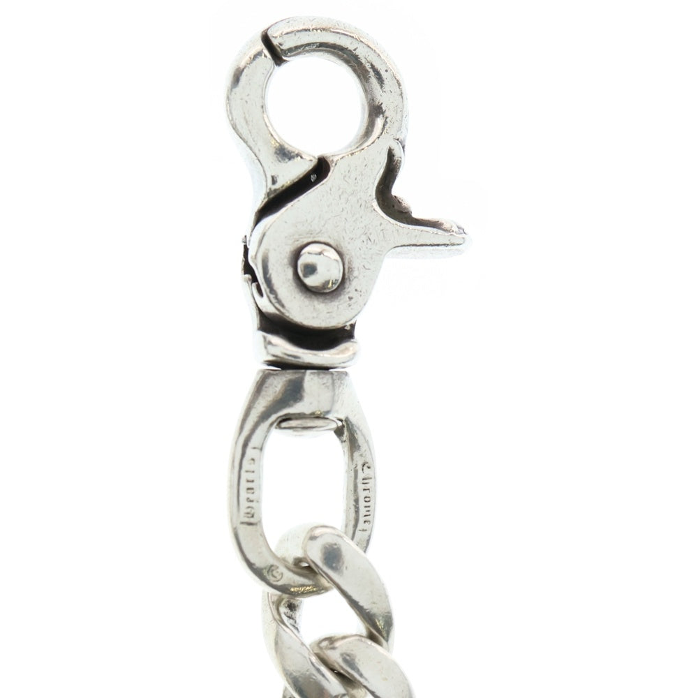 CHROME HEARTS(クロムハーツ) CLASSIC LONG-T/2クリップロングクラシック ウォレットチェーン シルバー BCA066