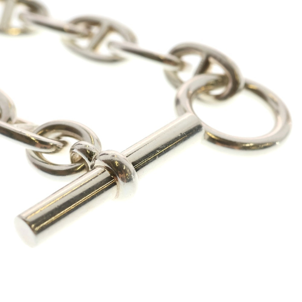 HERMES シルバーチェーンブレスレットMM12コマ 341228019_1.jpg