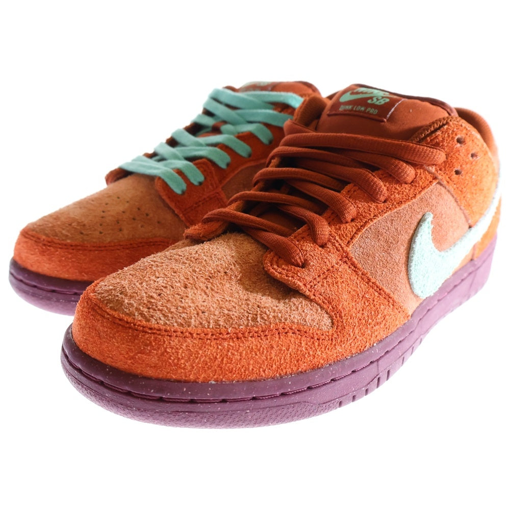 NIKE SB(ナイキエスビー) DUNK LOW PRO PRM MYSTIC RED AND ROSEWOOD ダンク ロー プロ ミスティックレッド アンド ローズウッド ローカットスニーカー US9.5/27.5cm DV5429-601