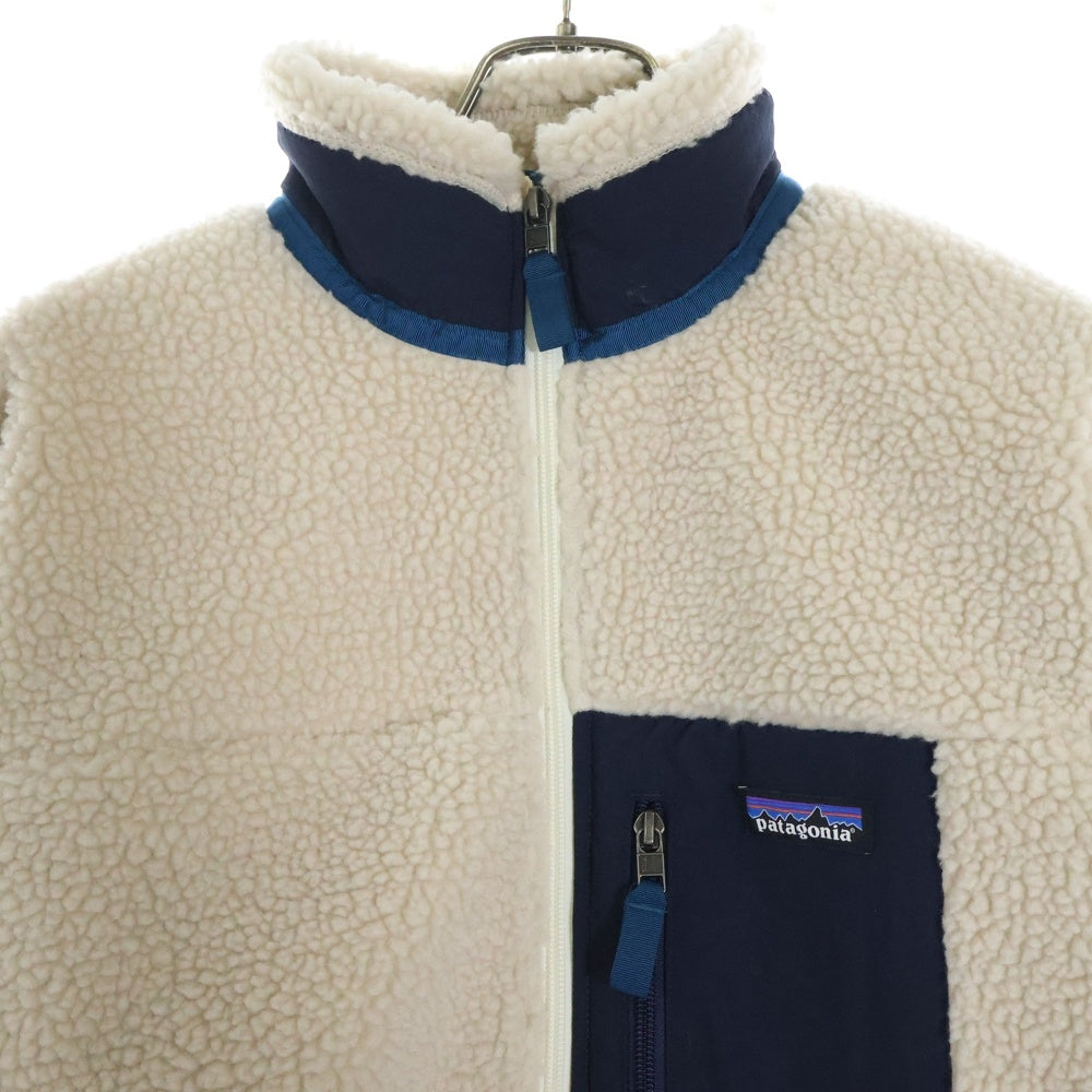 PATAGONIA(パタゴニア) 19AW CLASSIC RETRO-X JACKET クラシック レトロX ボアフリースジャケット ベージュ/ネイビー STY23056FA19