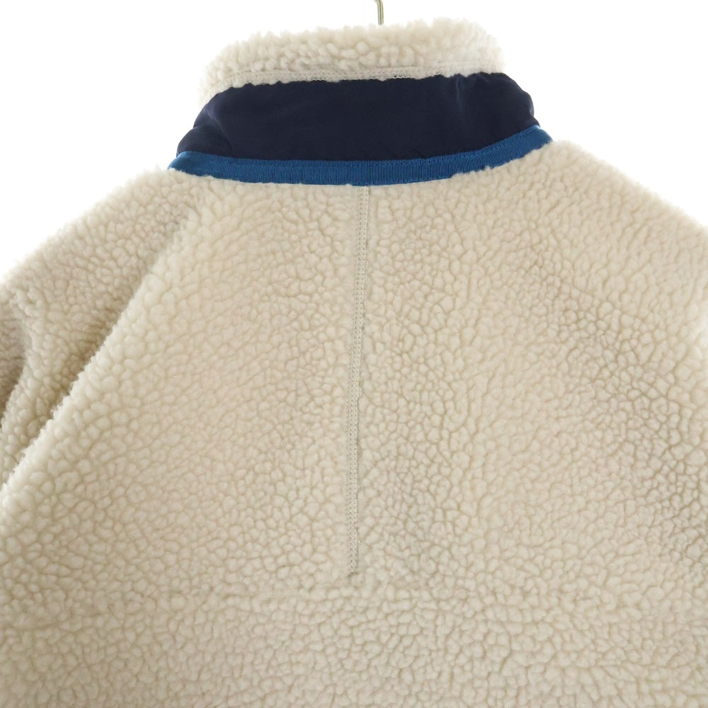 PATAGONIA(パタゴニア) 19AW CLASSIC RETRO-X JACKET クラシック レトロX ボアフリースジャケット ベージュ/ネイビー STY23056FA19