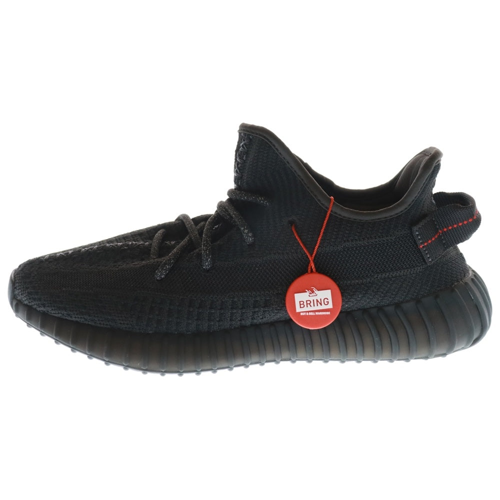 adidas(アディダス) YEEZY BOOST 350 V2 Black イージーブースト350V2 ブラック ローカットスニーカー ブラック US7.5/25.5cm FU9006