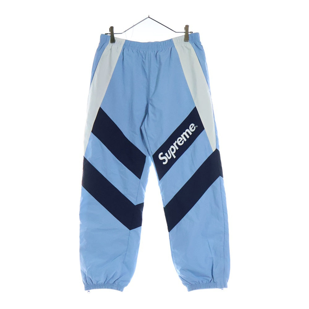 SUPREME(シュプリーム) 20SS Paneled Track Pant パネルデザイン ナイロン トラックパンツ ブルー