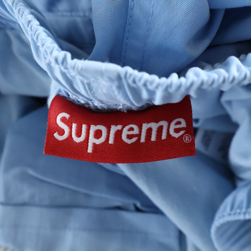 SUPREME(シュプリーム) 20SS Paneled Track Pant パネルデザイン ナイロン トラックパンツ ブルー