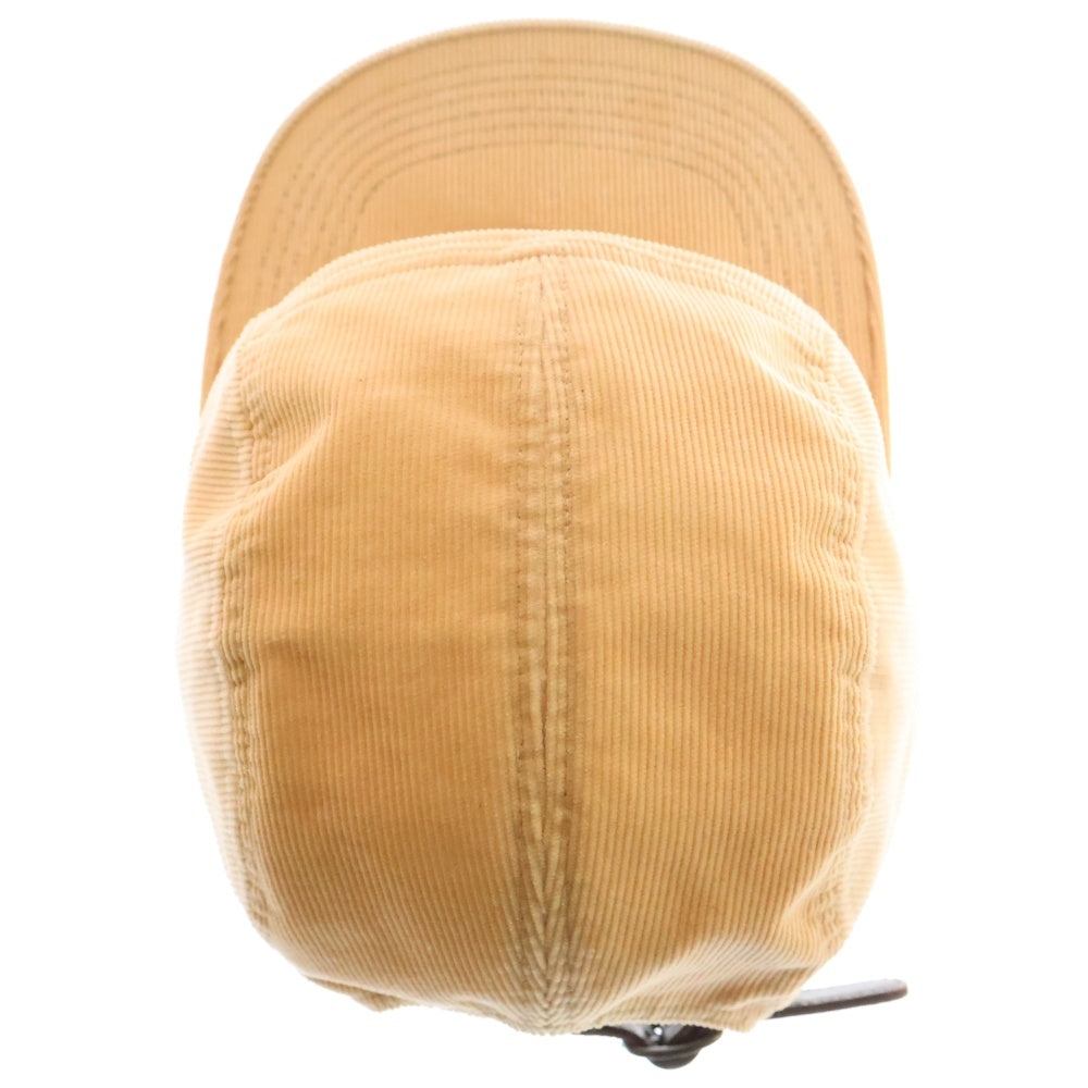 SUPREME(シュプリーム) 16AW Corduroy Camp Cap フロントロゴ コーディロイ キャンプキャップ 帽子 ベージュ