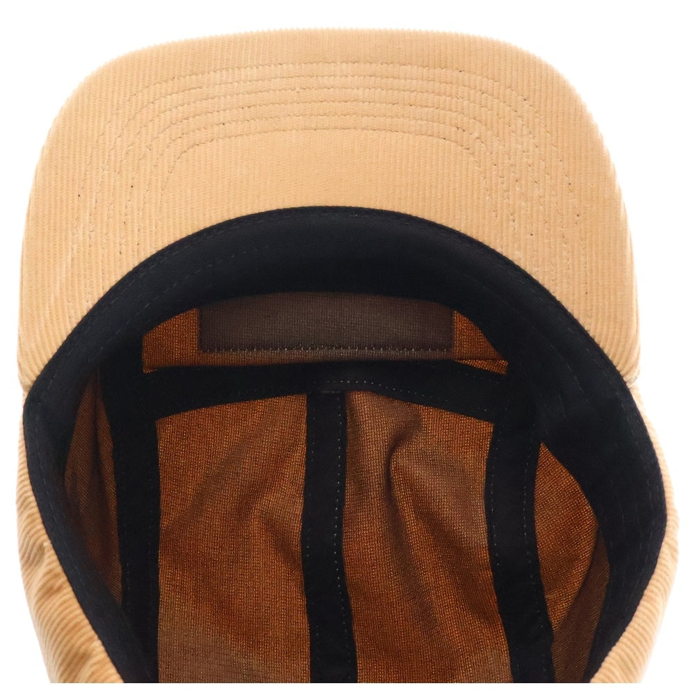 SUPREME(シュプリーム) 16AW Corduroy Camp Cap フロントロゴ コーディロイ キャンプキャップ 帽子 ベージュ