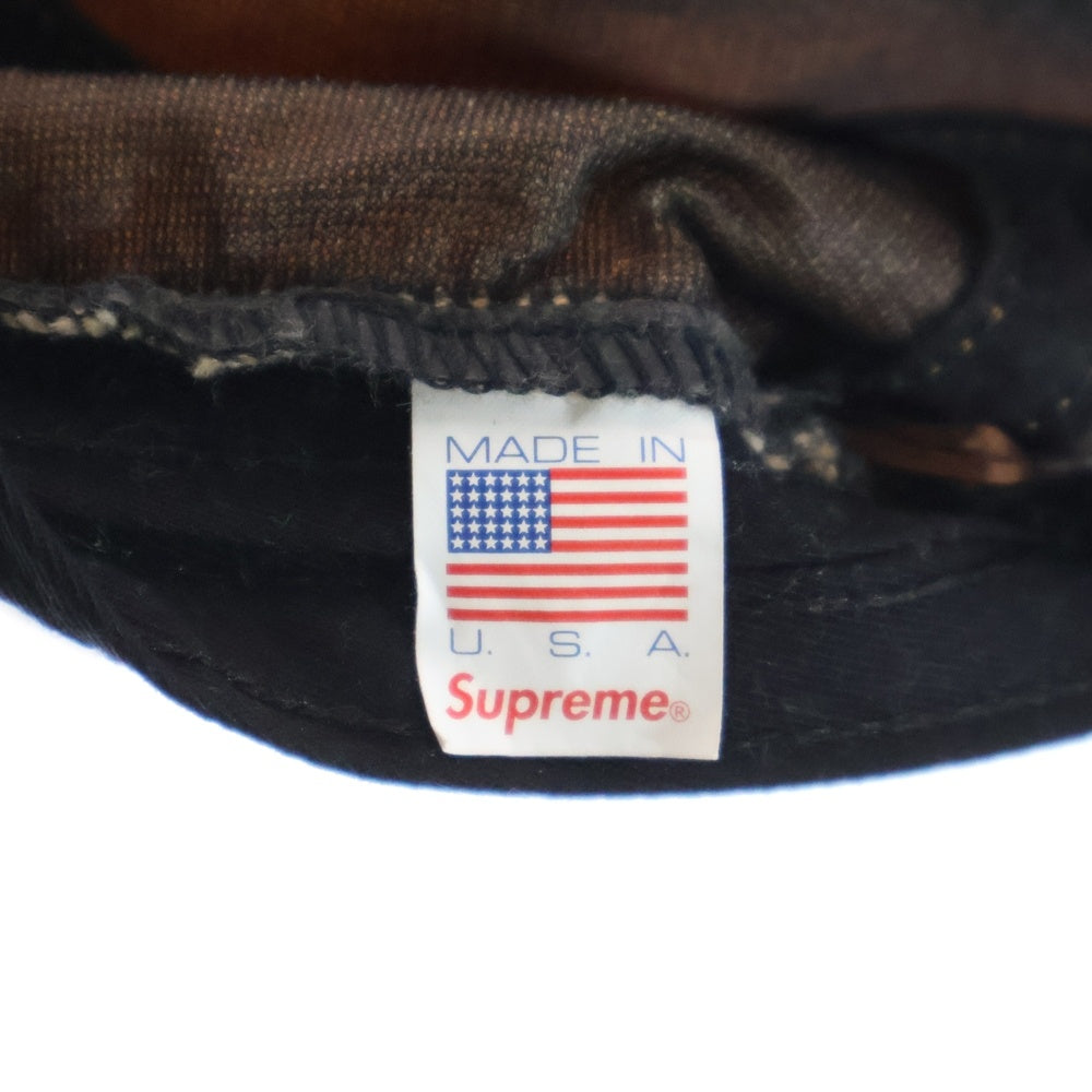 SUPREME(シュプリーム) 16AW Corduroy Camp Cap フロントロゴ コーディロイ キャンプキャップ 帽子 ベージュ