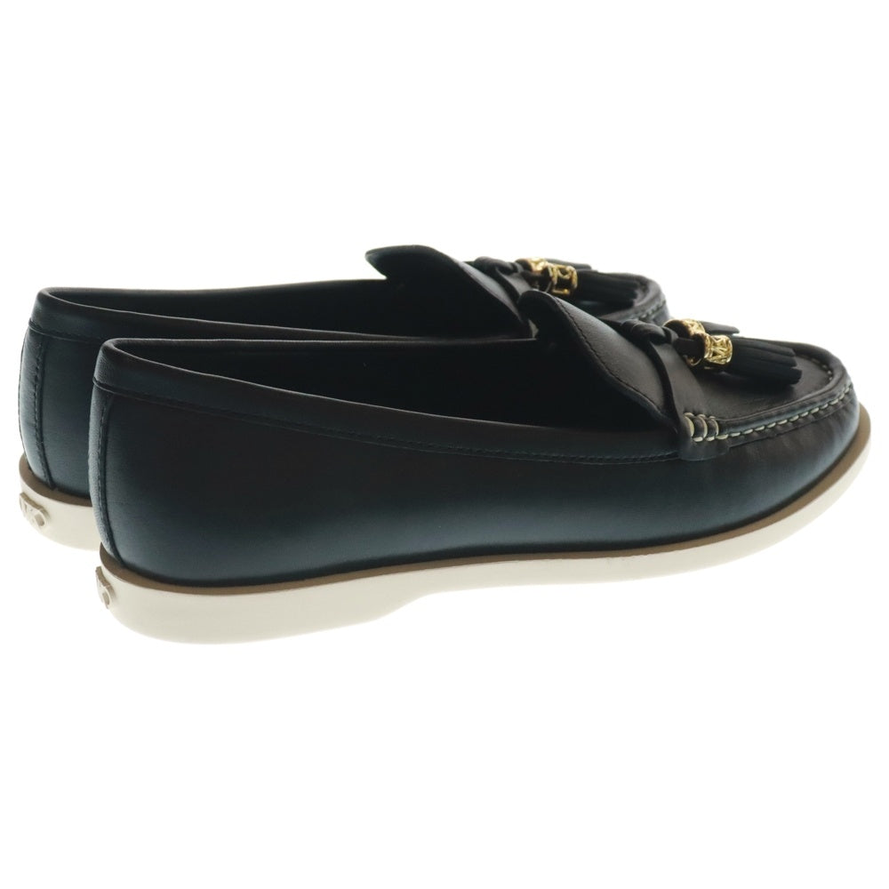 MICHAEL KORS(マイケルコース) KIERNAN LOAFER キーナン レザーローファー レディース ブラック 40T4KRFP2L