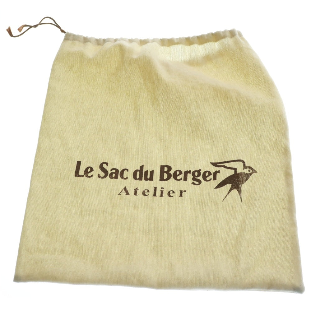 LE SAC DU BERGER(ル サック デュ ベルジュ) アンクル ストラップ レザー サンダル ブラウン