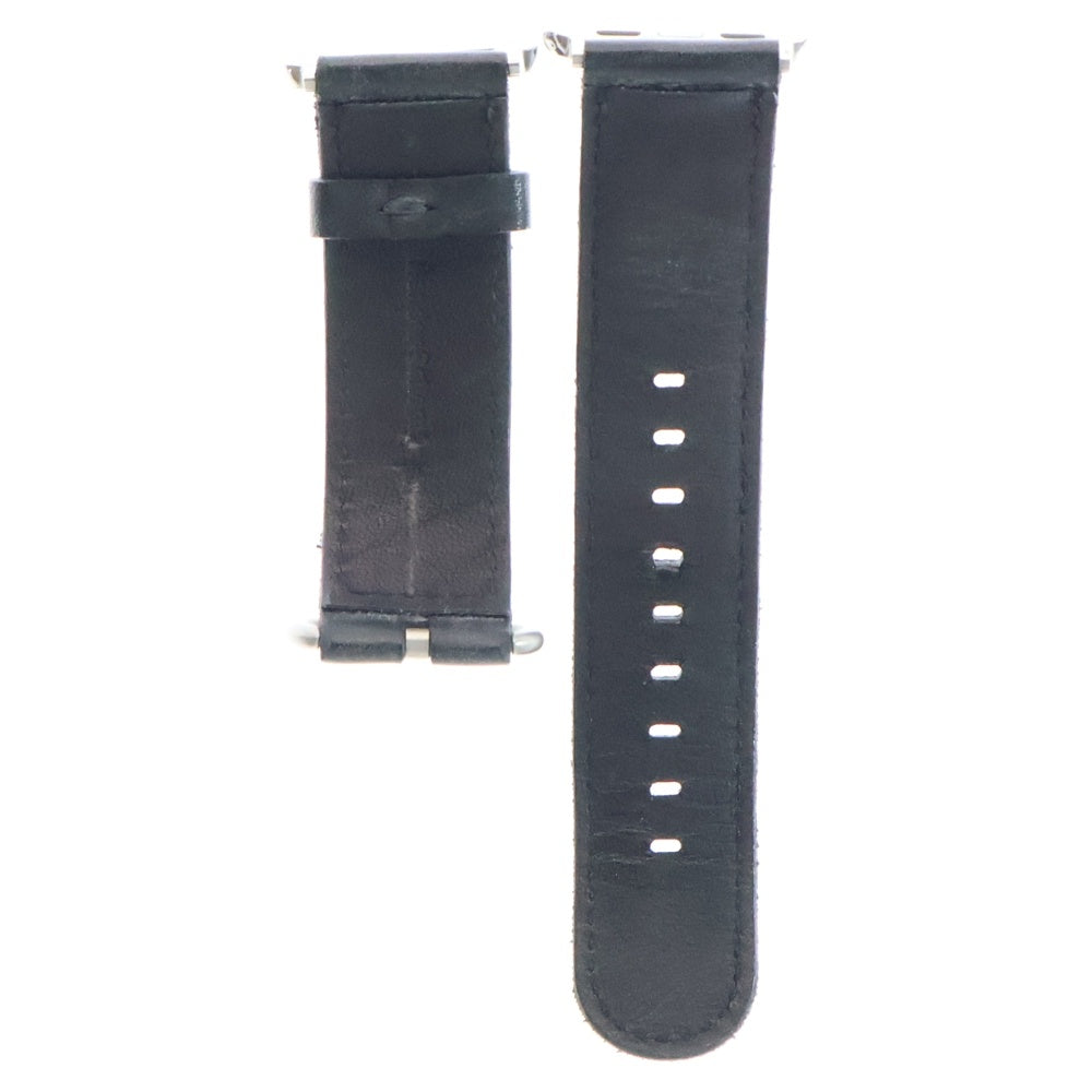 Hender Scheme(エンダースキーマ) APPLE WATCH BAND アップルウォッチ ベルト カウレザー バンド ブラック vs-rc-awb