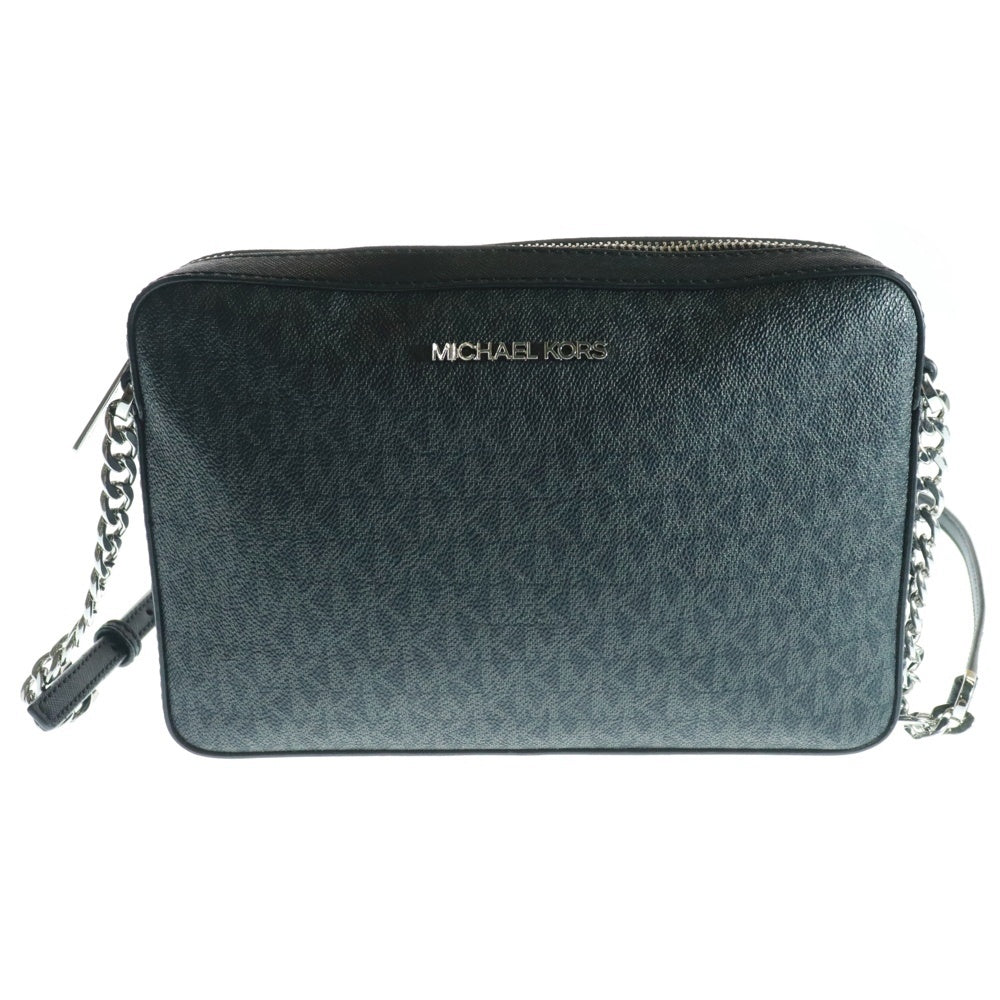 MICHAEL KORS(マイケルコース) JET SET ITEM EAST WEST CROSSBODY ジェットセット イーストウエスト クロスボディ ショルダーバッグ ブラック レディース 35F8STTC3B