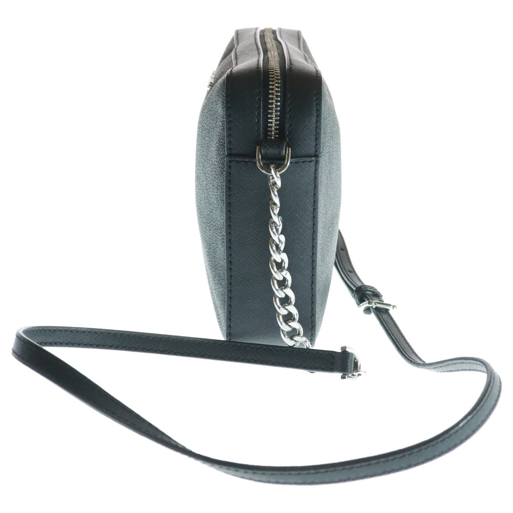 MICHAEL KORS(マイケルコース) JET SET ITEM EAST WEST CROSSBODY ジェットセット イーストウエスト クロスボディ ショルダーバッグ ブラック レディース 35F8STTC3B