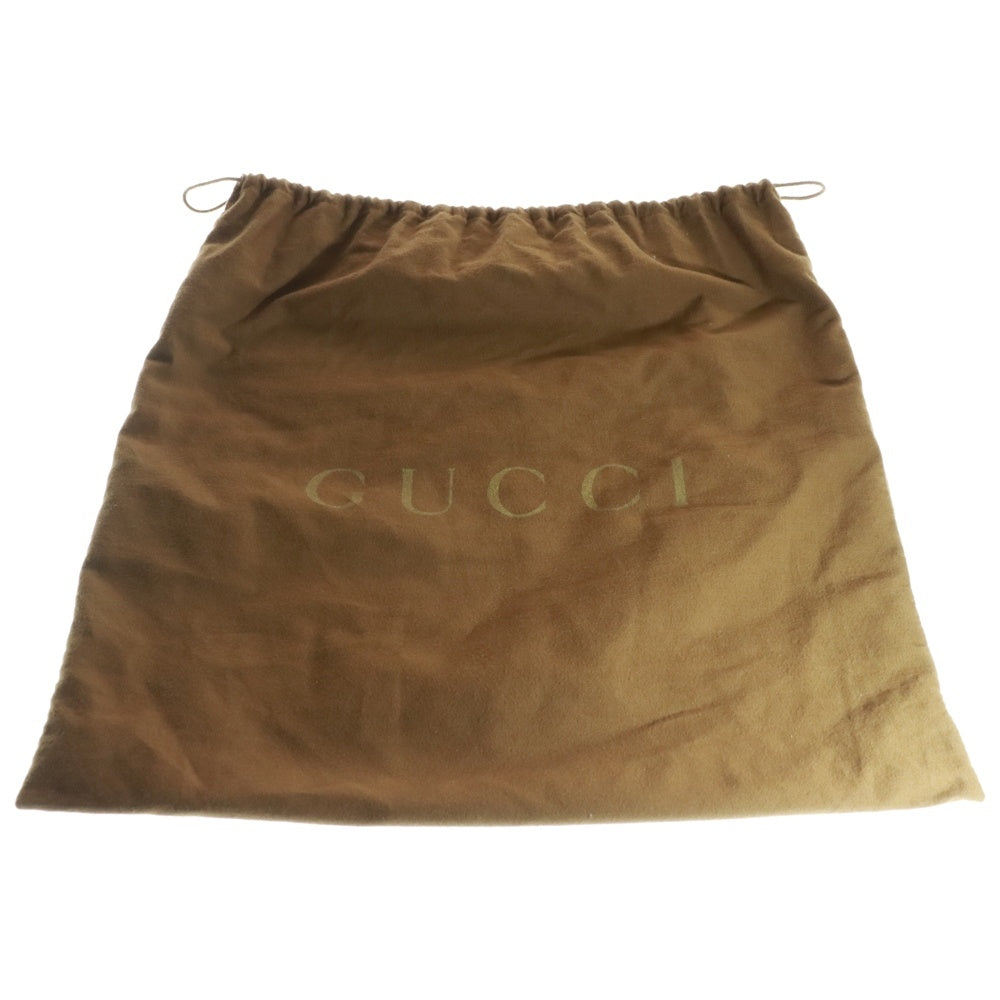 GUCCI(グッチ) スーキー GGスプリーム キャンバス レザー切替 ハンドバッグ ブラウン/ブラック 211944