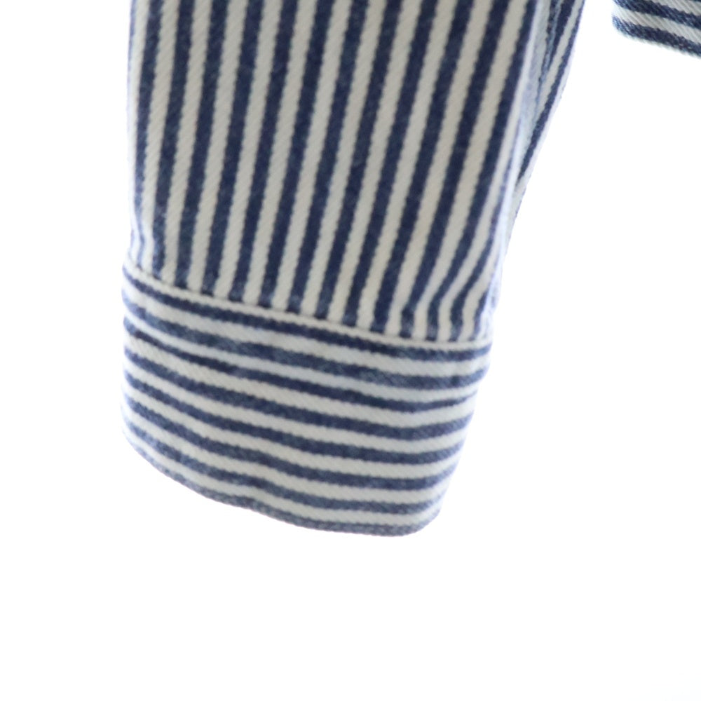 Levi's(リーバイス) 23SS×NIGO 557XX Hickory Stripe Trucker Jacket ヒッコリーストライプ トラッカー デニム ジャケット ホワイト/ブルー A5904-0000
