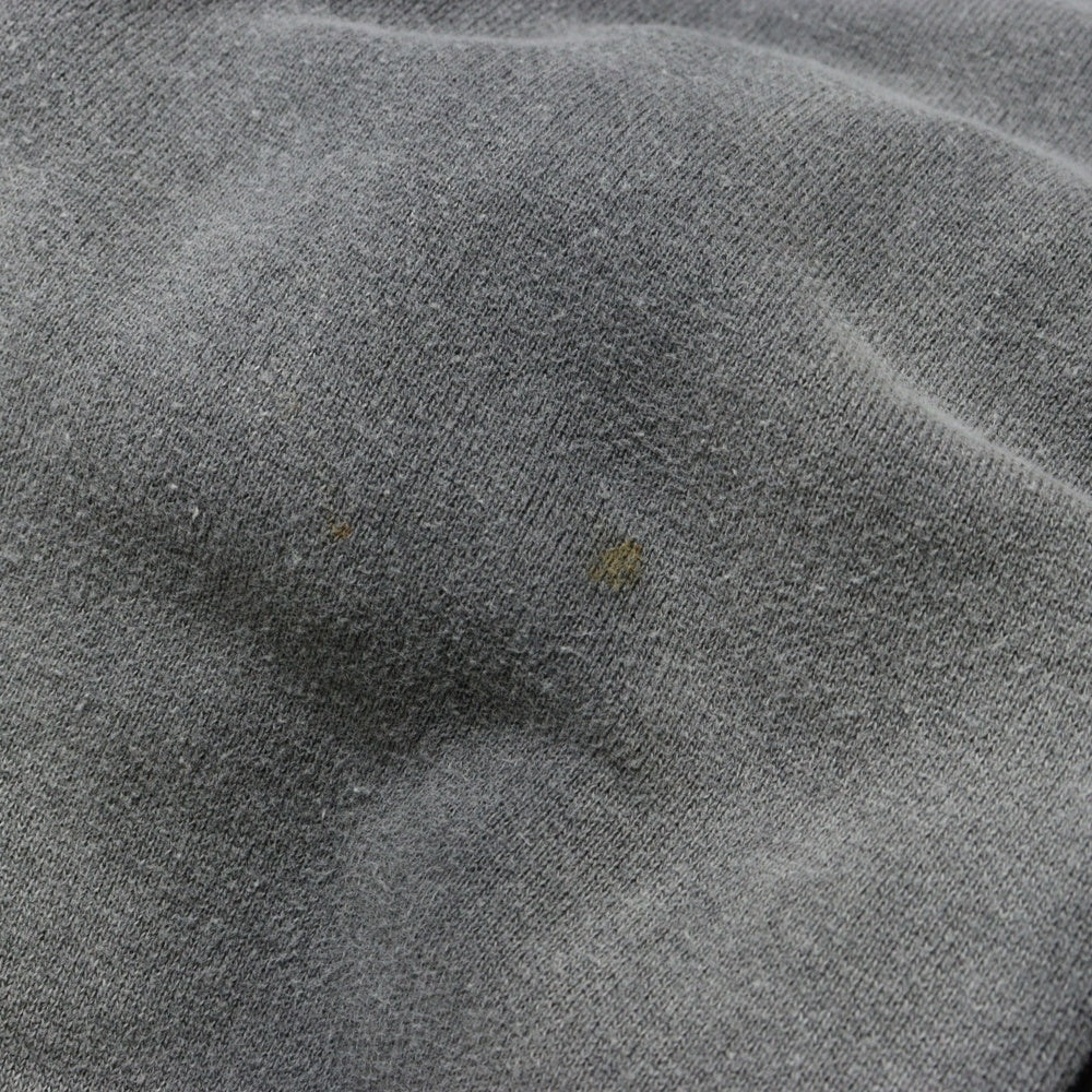 VISVIM(ヴィスヴィム) 22AW AMPLUS SB HOODIE P.O. CRASH アンプラス フーディ クラッシュ加工パーカー グレー 0122205010015