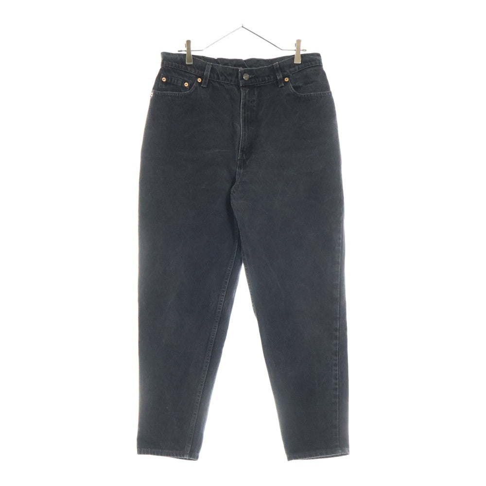 Levi's(リーバイス) 90S VINTAGE 522 09522-0260 後染め スモールe ジップフライ デニムパンツ ブラック