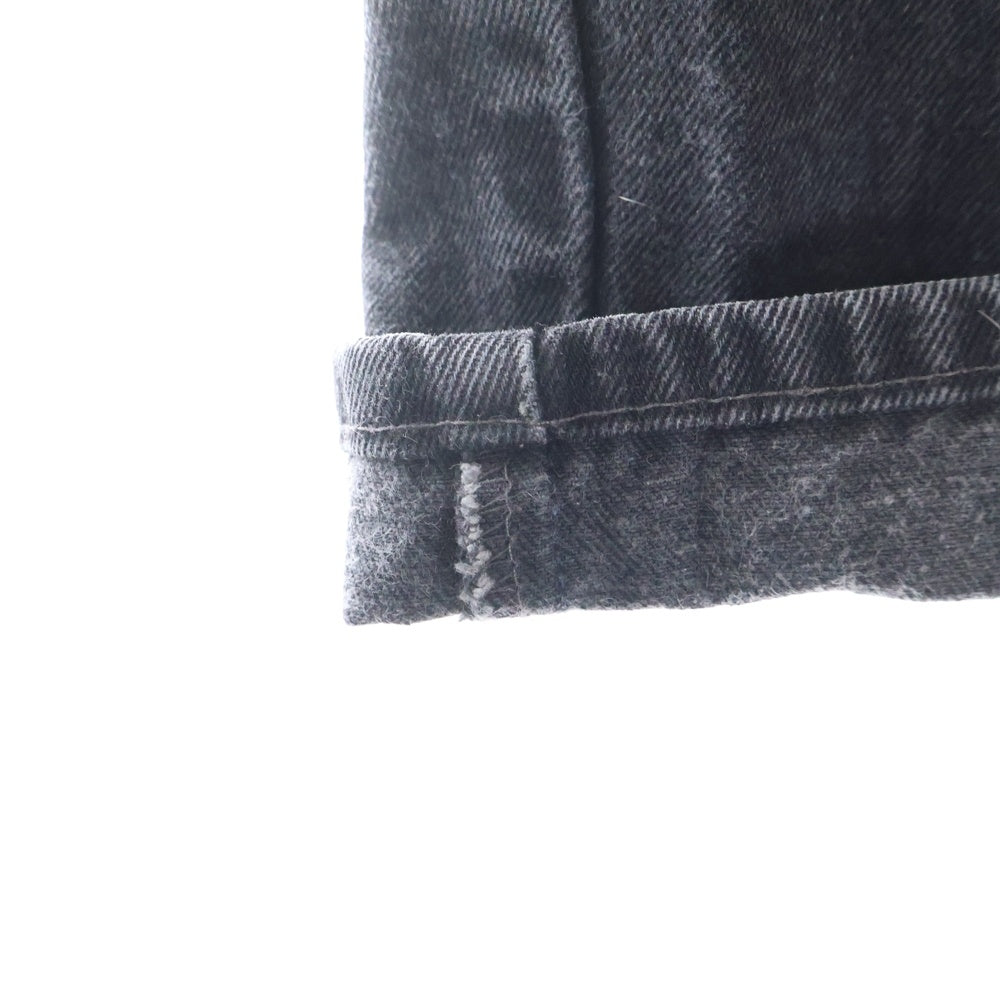Levi's(リーバイス) 90S VINTAGE 522 09522-0260 後染め スモールe ジップフライ デニムパンツ ブラック