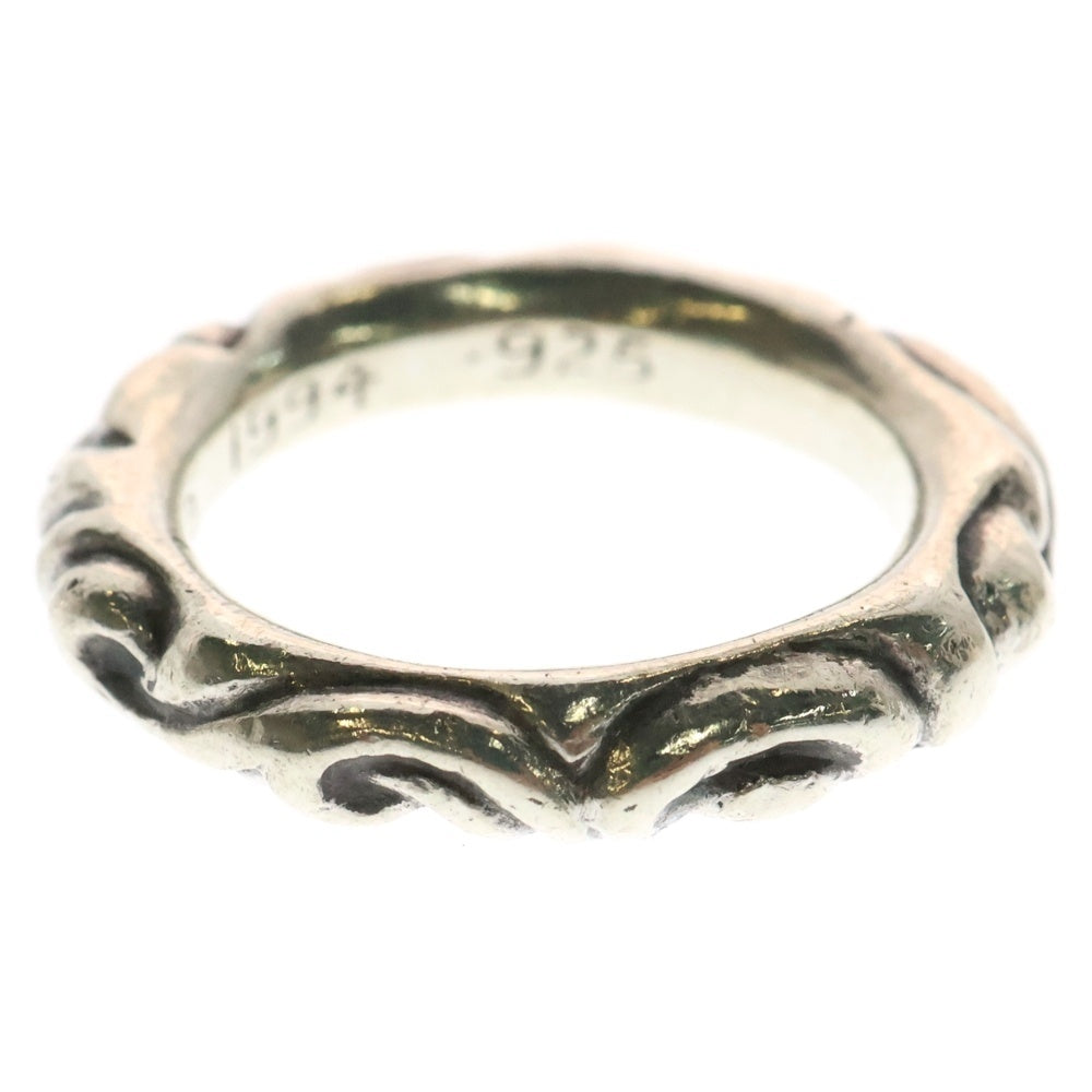 CHROME HEARTS(クロムハーツ) SCRL BAND スクロールバンド リング シルバー BCA351