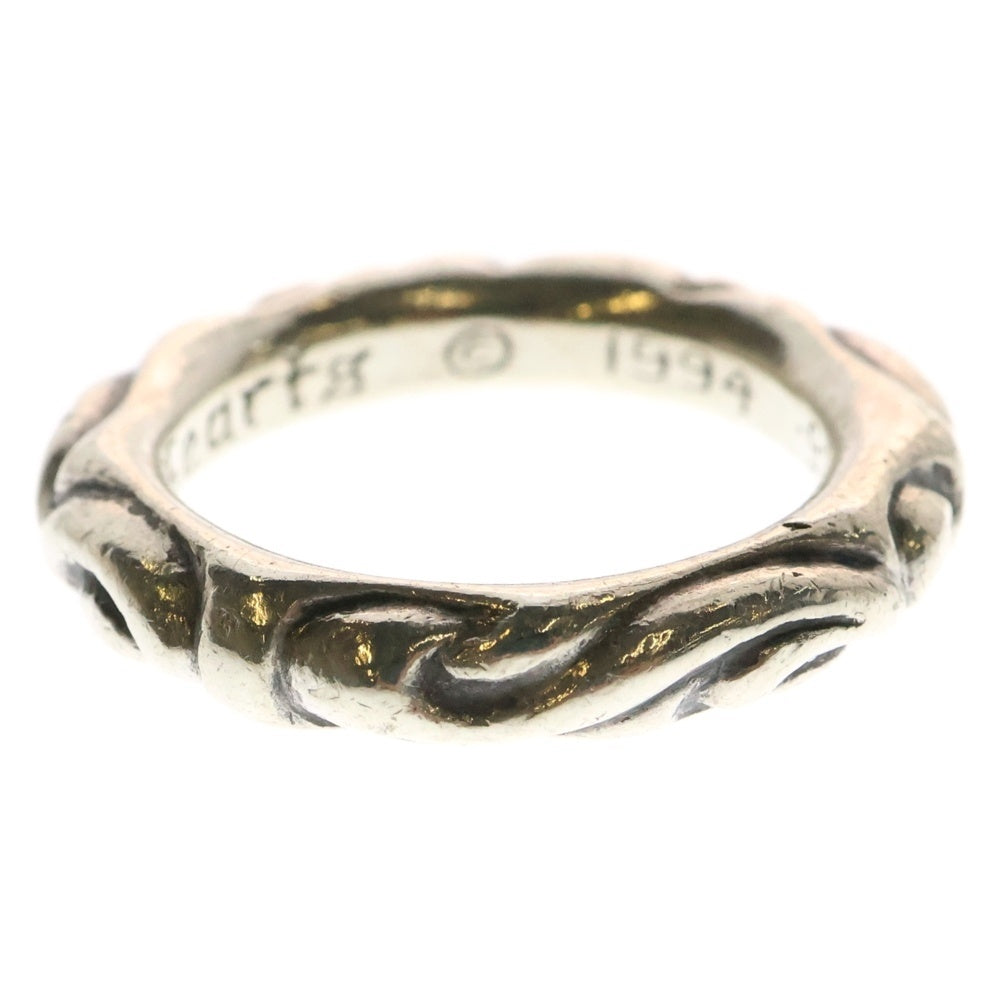 CHROME HEARTS(クロムハーツ) SCRL BAND スクロールバンド リング シルバー BCA351