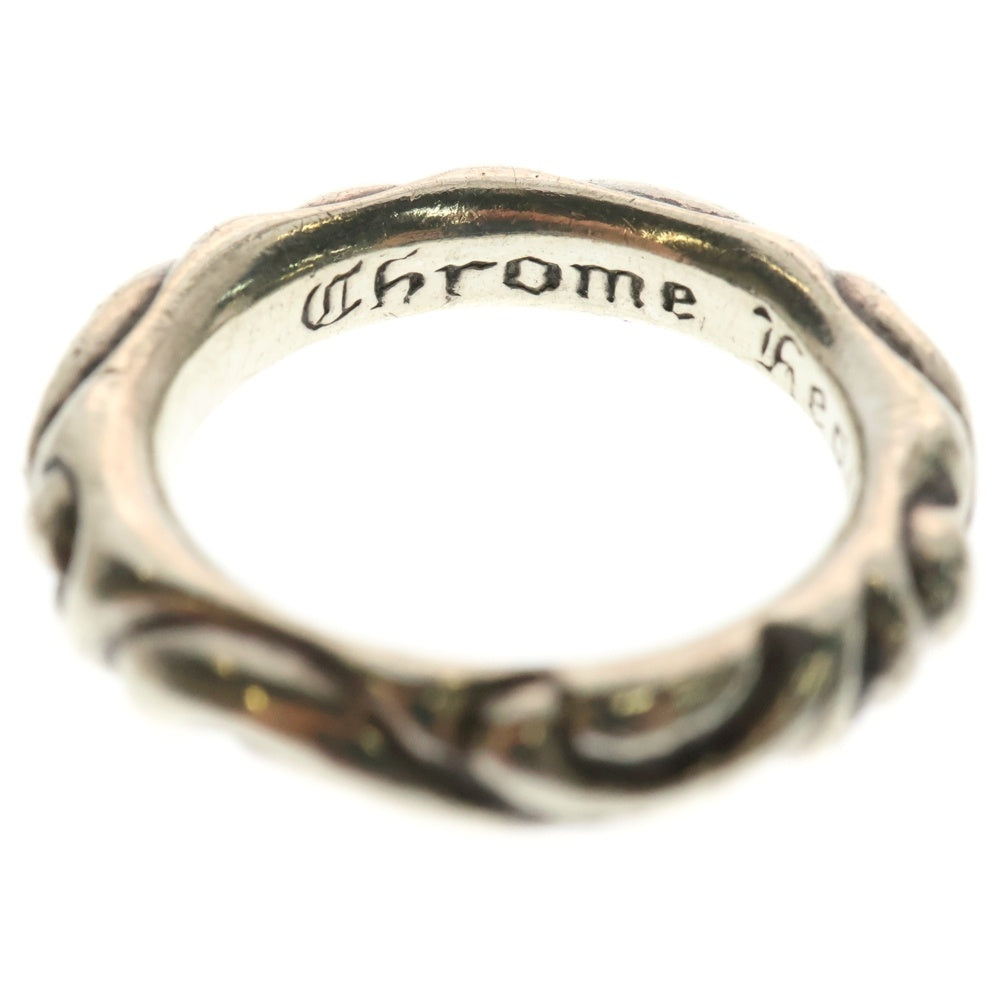 CHROME HEARTS(クロムハーツ) SCRL BAND スクロールバンド リング シルバー BCA351