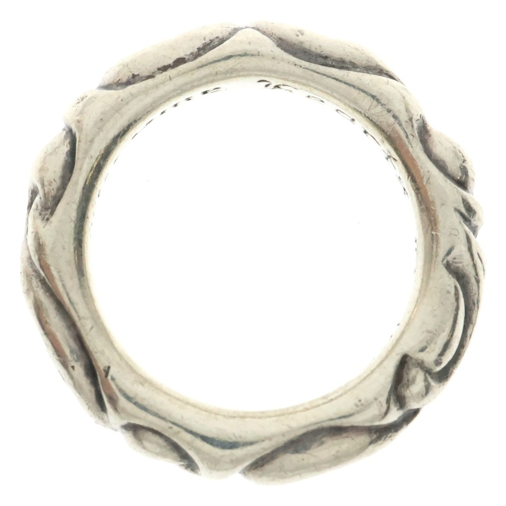 CHROME HEARTS(クロムハーツ) SCRL BAND スクロールバンド リング シルバー BCA351