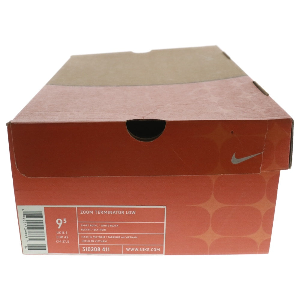 NIKE(ナイキ) 【観賞用 2004年製】 ZOOM TERMINATER LOW BLUE DEVILS ズーム ターミネーター ブルー デビルス ローカットスニーカー US9.5/27.5cm 310208-411