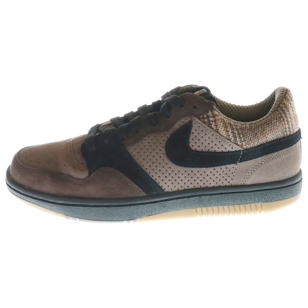 NIKE(ナイキ) 【観賞用 2007年製】 COURT FORCE LOW コート フォース ローカットスニーカー ブラウン/ブラック US9/27cm 313561-201