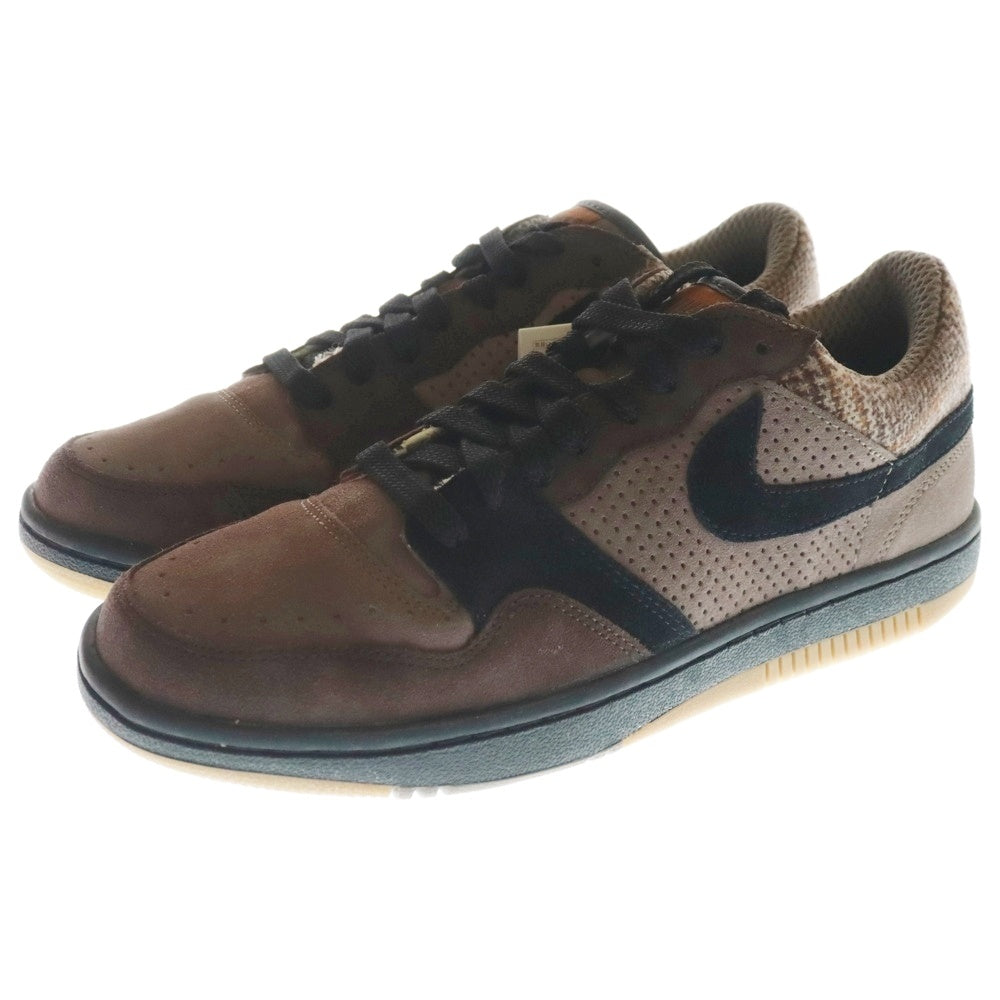 NIKE(ナイキ) 【観賞用 2007年製】 COURT FORCE LOW コート フォース ローカットスニーカー ブラウン/ブラック US9/27cm 313561-201