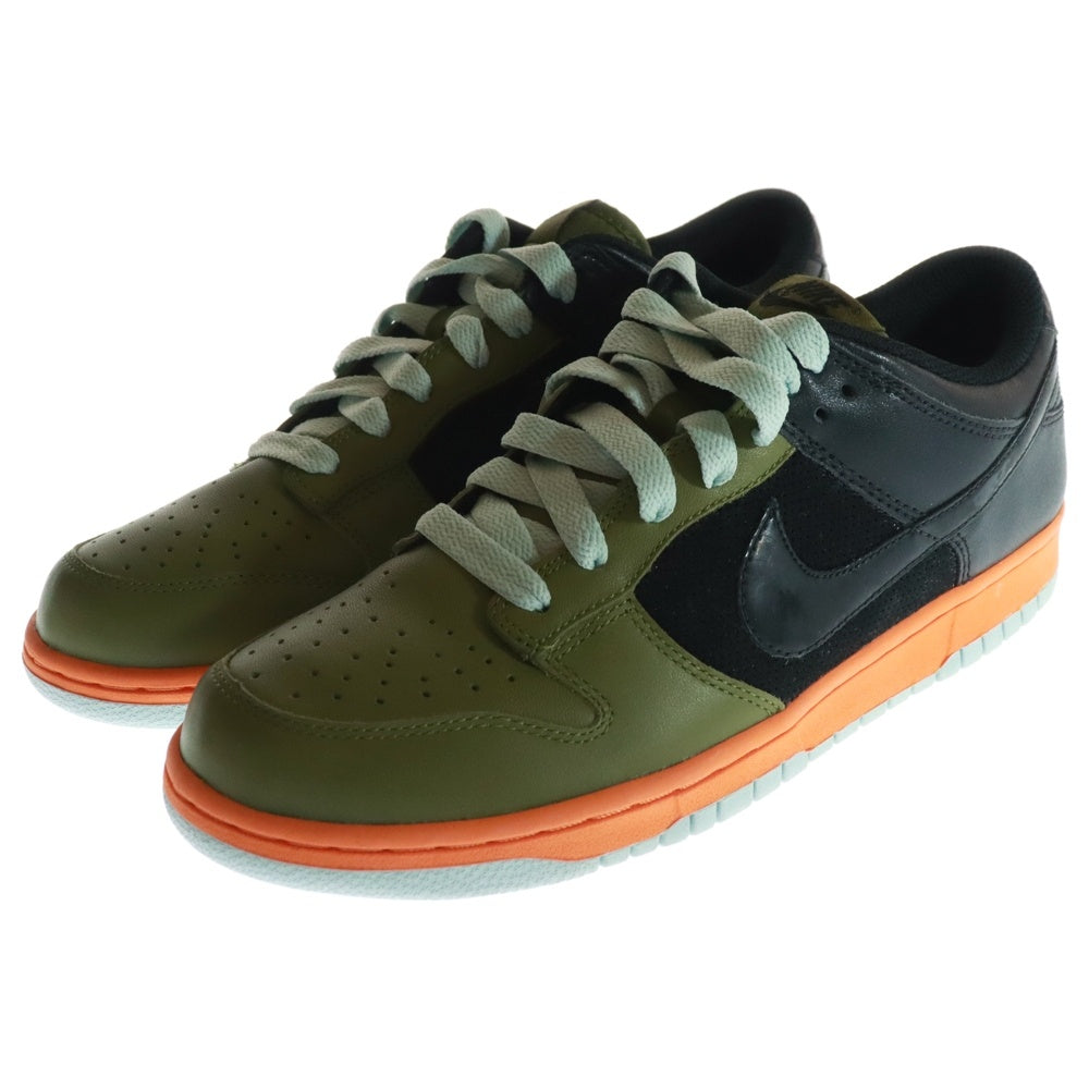 NIKE(ナイキ) 【観賞用 2008年製】 WMNS DUNK LOW GREEN MANDARIN ウィメンズ ダンク グリーン マンダリン ローカットスニーカー US10.5/27.5cm 317813-301