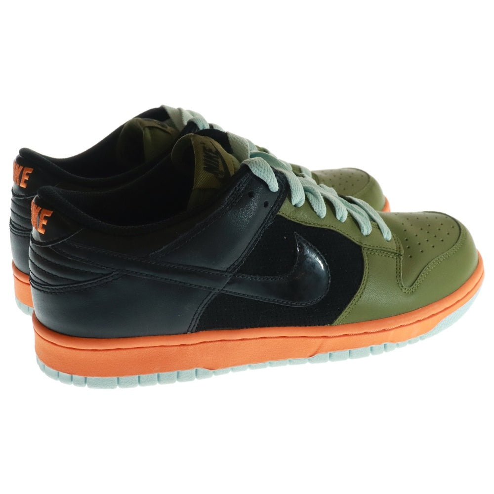 NIKE(ナイキ) 【観賞用 2008年製】 WMNS DUNK LOW GREEN MANDARIN ウィメンズ ダンク グリーン マンダリン ローカットスニーカー US10.5/27.5cm 317813-301