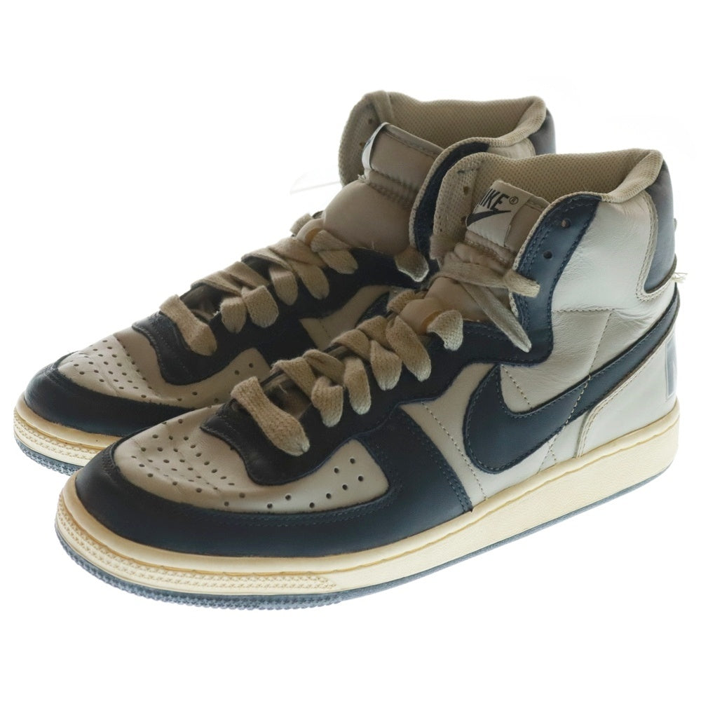 NIKE(ナイキ) 【観賞用 2008年製】 TERMINATOR HIGH VNTG GRANATE DARK OBSIDIAN SAIL ターミネイター ハイカットスニーカー US9.5/27.5cm 318677-041