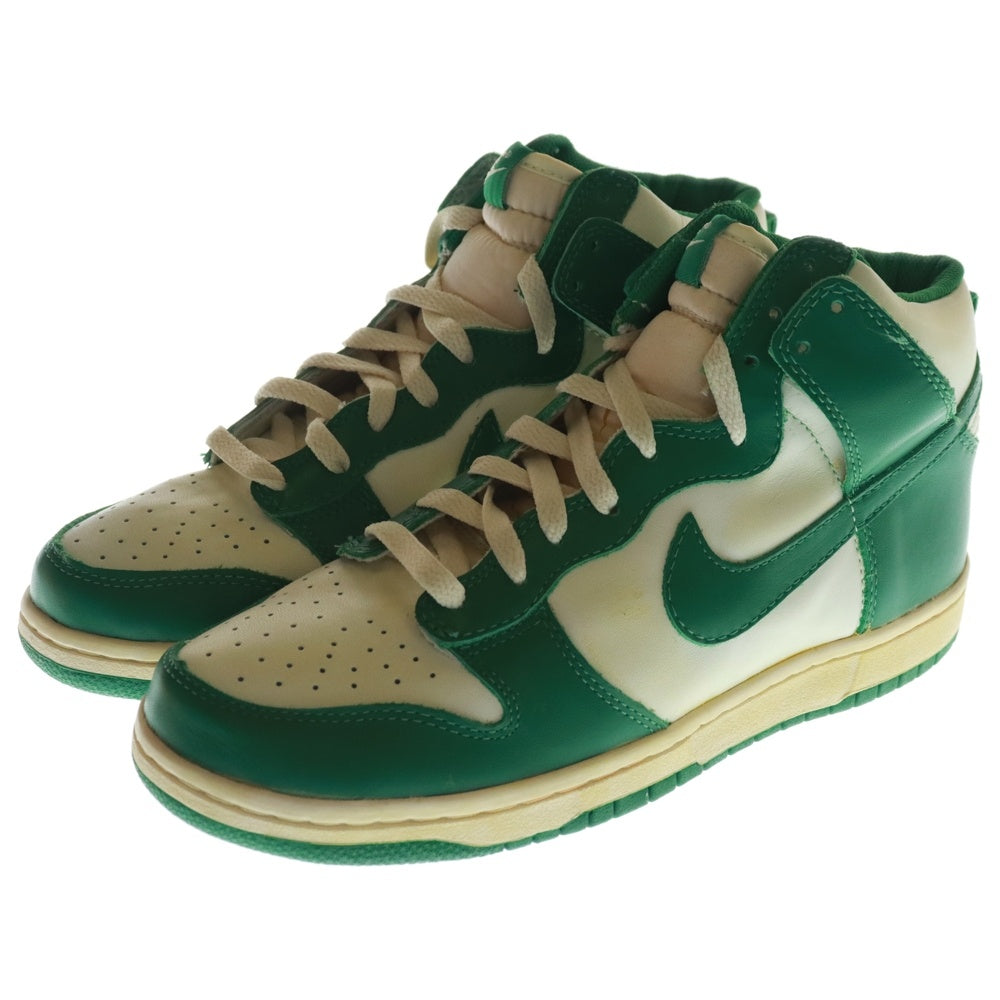 NIKE(ナイキ) 【観賞用 2008年製】 DUNK HIGH VINTAGE PINE GREEN ダンク ヴィンテージ パイン グリーン ハイカットスニーカー グリーン/ホワイト US9.5/27.5cm 318850-131