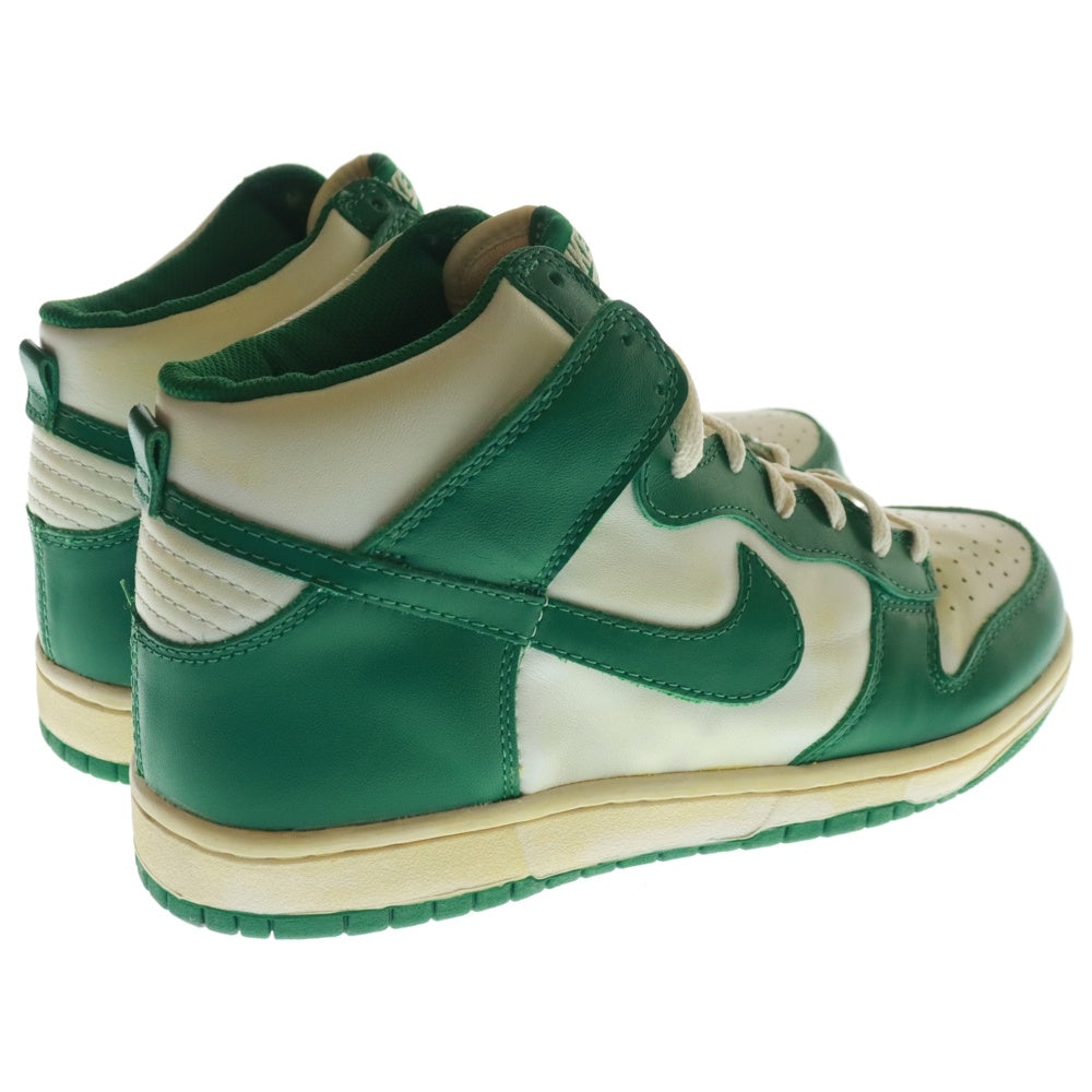 NIKE(ナイキ) 【観賞用 2008年製】 DUNK HIGH VINTAGE PINE GREEN ダンク ヴィンテージ パイン グリーン ハイカットスニーカー グリーン/ホワイト US9.5/27.5cm 318850-131
