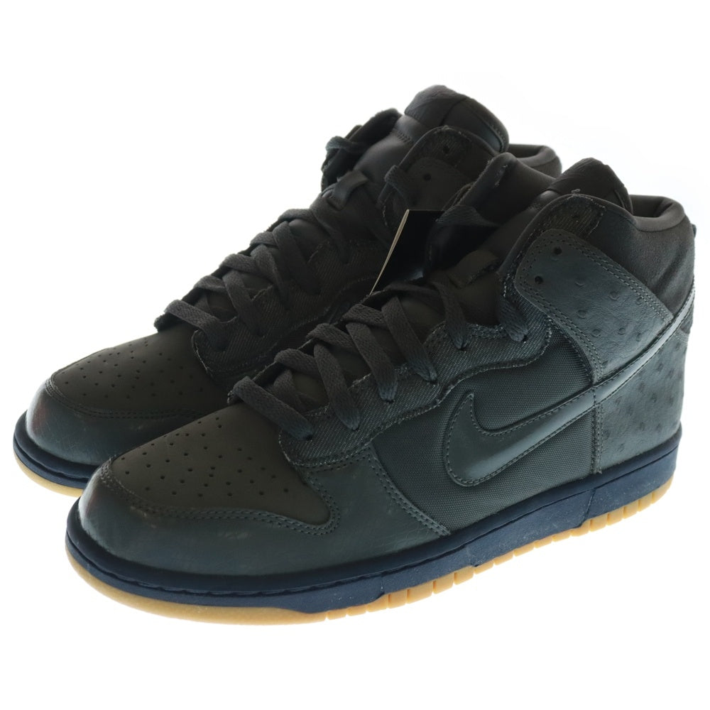 NIKE(ナイキ) 【観賞用 2005年製】 DUNK HIGH DELUX GRAPHITE ダンク デラックス グラファイト ハイカットスニーカー グレー US9.5/27.5cm 312032-001