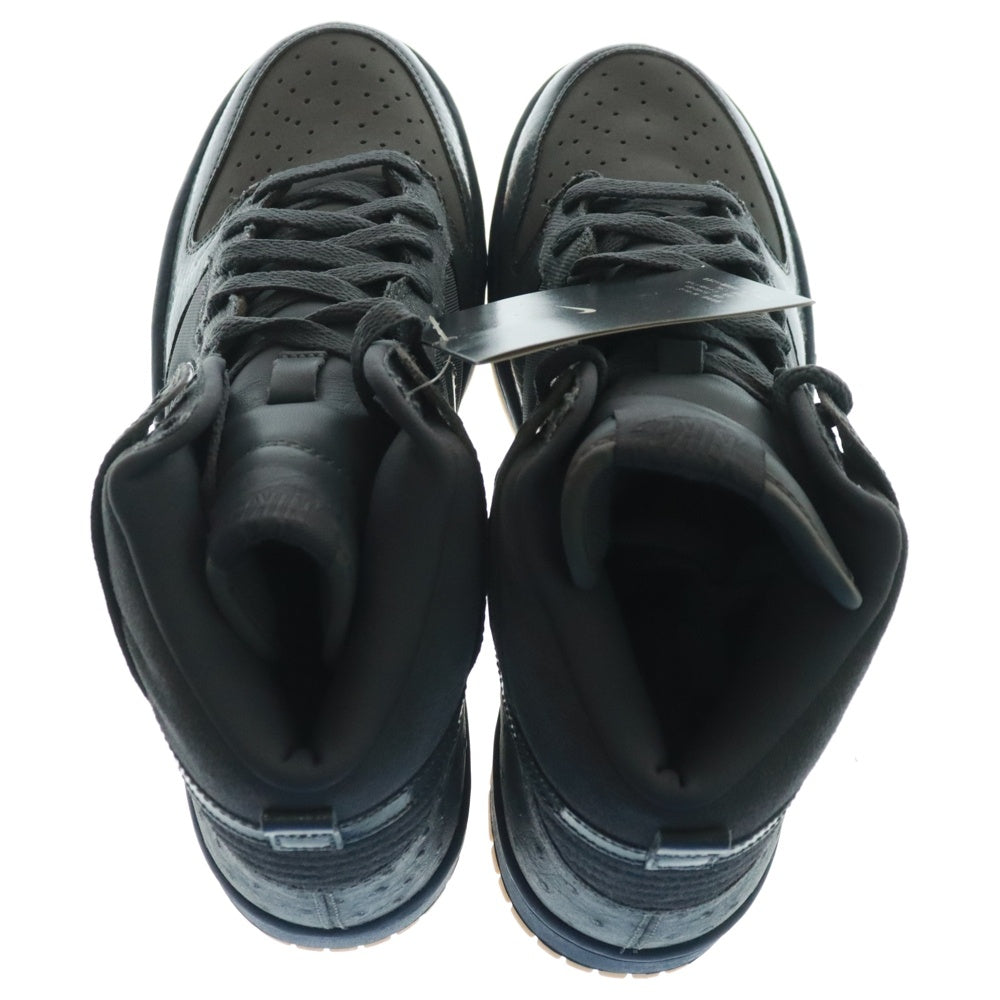 NIKE(ナイキ) 【観賞用 2005年製】 DUNK HIGH DELUX GRAPHITE ダンク デラックス グラファイト ハイカットスニーカー グレー US9.5/27.5cm 312032-001