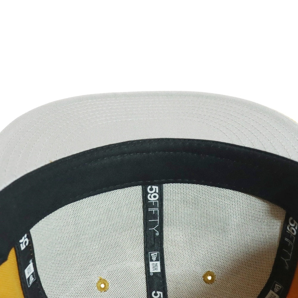 SUPREME(シュプリーム) 21SS Champions Box Logo New Era Cap ニューエラ チャンピオンズ ボックスロゴ 6パネル ベースボールキャップ 帽子 マスタード