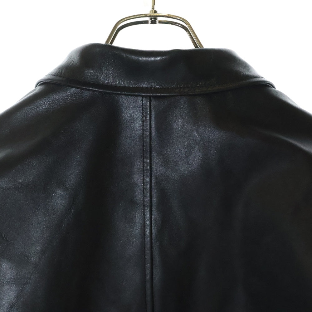 FTC(エフシーティー) 24AW LEATHER A-2 FLIGHT JACKET A-2タイプ レザー フライトジャケット ブラック FTC024AWJ14