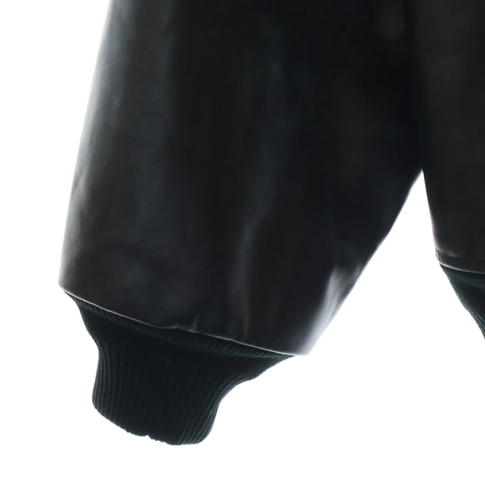 FTC(エフシーティー) 24AW LEATHER A-2 FLIGHT JACKET A-2タイプ レザー フライトジャケット ブラック FTC024AWJ14