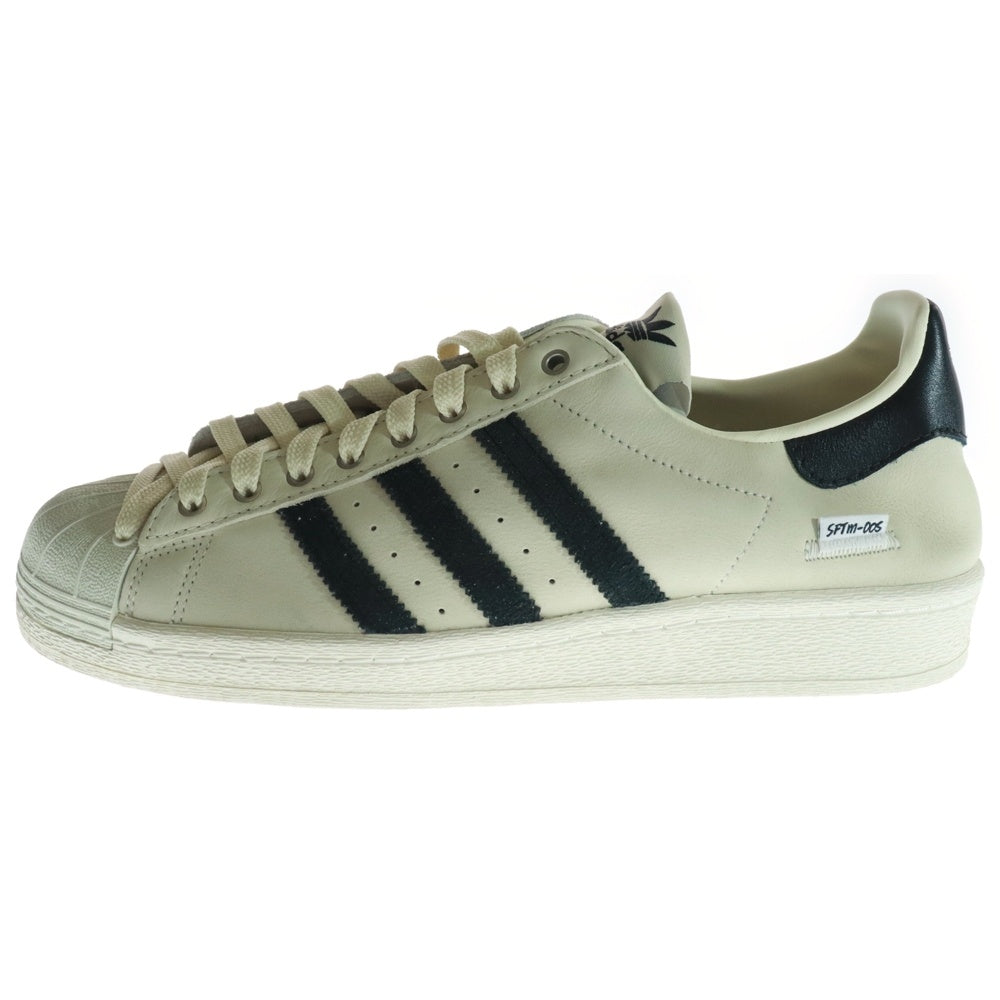 adidas(アディダス) SUPER STAR 82 SFTM スーパースター82 ソングフォーザミュート ローカットスニーカー ホワイトクリーム/ブラック US10.5/28.5cm JQ0958