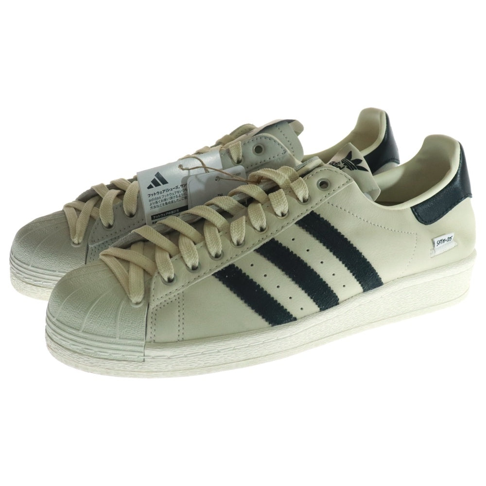 adidas(アディダス) SUPER STAR 82 SFTM スーパースター82 ソングフォーザミュート ローカットスニーカー ホワイトクリーム/ブラック US10.5/28.5cm JQ0958