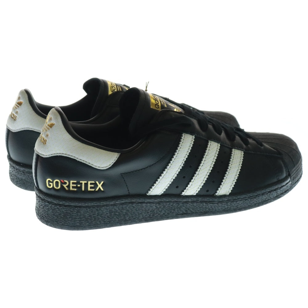 adidas(アディダス) SUPERSTAR GTX atmos スーパースター ゴアテックス ローカットスニーカー ブラック US10.5/28.5cm ID3265