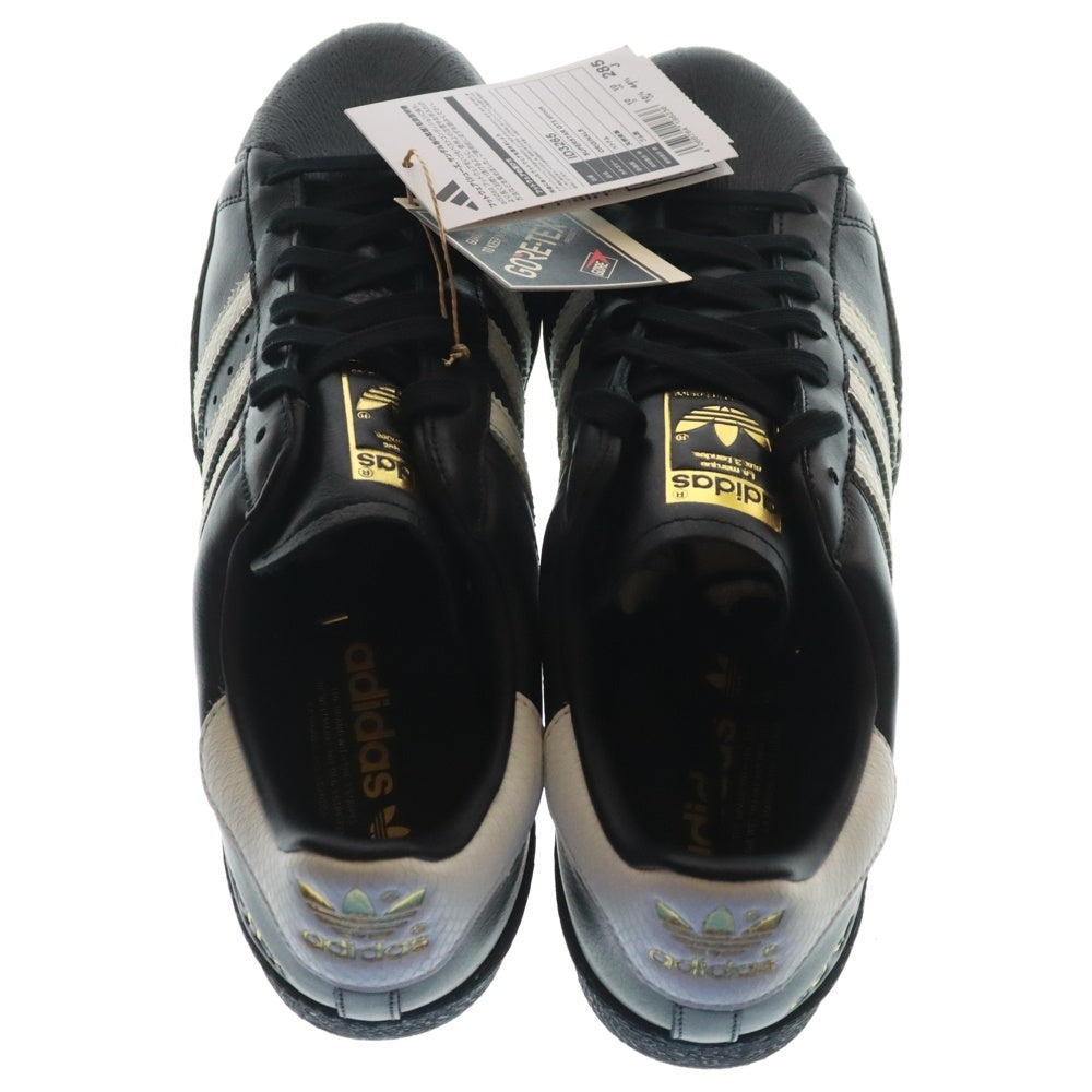 adidas(アディダス) SUPERSTAR GTX atmos スーパースター ゴアテックス ローカットスニーカー ブラック US10.5/28.5cm ID3265
